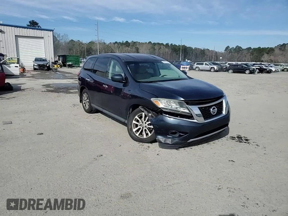 2013 Nissan Pathfinder SL with VIN 5N1AR2MN3DC671576, listed as a Copart auction lot 46727815 with 124,834 mi miles and Salvage Title. Bid and sale history available at DreamBid. Image 14.