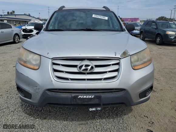 2010 Hyundai Santa Fe GLS with VIN 5NMSG3AB4AH334152, listed as a Copart auction lot 49429495 with 172,482 mi miles and Clean Title. Bid and sale history available at carsss.com. Image 5.