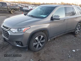 2018 Chevrolet Traverse LT Leather with VIN 1GNEVHKW6JJ209186, listed as a IAAI auction lot 41019375 with 112,467 mi miles. Bid and sale history available at carsss.com. Image 17.