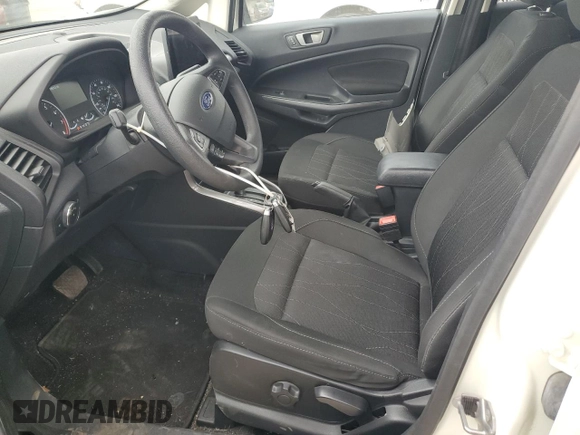 2021 Ford EcoSport SE with VIN MAJ3S2GE5MC405141, listed as a Copart auction lot 57126585 with 39,874 mi miles and Salvage title. Bid and sale history available at DreamBid. Image 7.