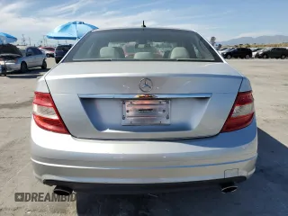 2011 Mercedes-Benz C with VIN WDDGF5EB2BR174774, listed as a Copart auction lot 52709625 with 124,781 mi miles and Salvage Title. Bid and sale history available at carsss.com. Image 6.