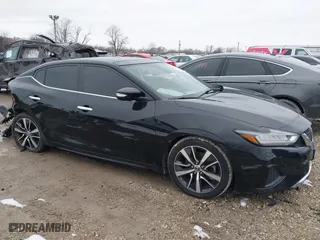 2020 Nissan Maxima SL with VIN 1N4AA6DV1LC362695, listed as a IAAI auction lot 38469779 with 78,591 mi miles. Bid and sale history available at carsss.com. Image 1.