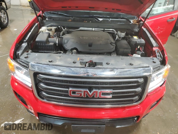 2019 GMC Canyon 2WD with VIN 1GTG5BEN9K1342978, listed as a Copart auction lot 49545605 with 47,266 mi miles and Salvage Title. Bid and sale history available at carsss.com. Image 11.