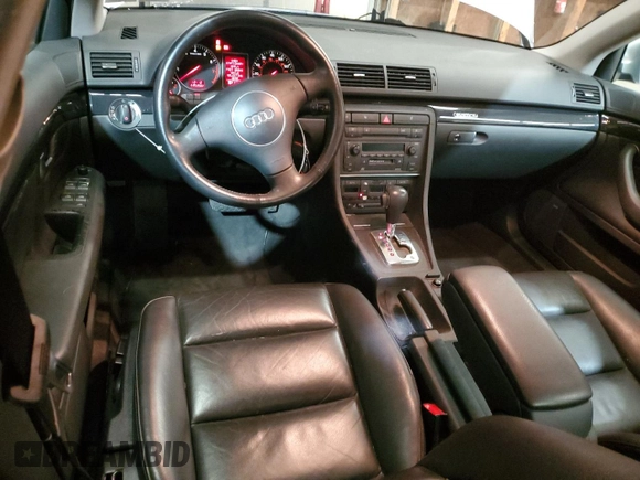 2003 Audi A4 1.8T with VIN WAULC68E63A357752, listed as a Copart auction lot 82393894 with 64,230 mi miles and Salvage Title. Bid and sale history available at carsss.com. Image 8.