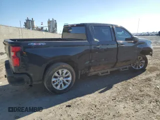 2023 Chevrolet Silverado 1500 Custom with VIN 3GCPDBEK1PG114913, listed as a Copart auction lot 45879175 with Not Provided miles and Salvage Title. Bid and sale history available at DreamBid. Image 3.