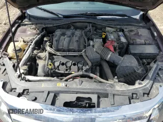 2012 Ford Fusion SEL with VIN 3FAHP0JG3CR411445, listed as a Copart auction lot 60745575 with 209,421 mi miles and Salvage title. Bid and sale history available at DreamBid. Image 11.
