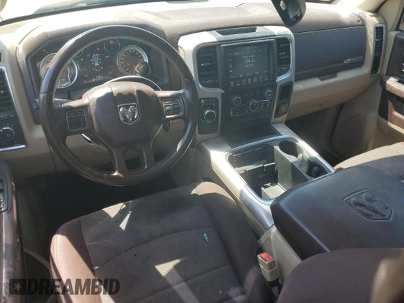 2016 Ram 1500 Big Horn with VIN 1C6RR6LG2GS414380, listed as a Copart auction lot 57679715 with 144,596 mi miles and Salvage title. Bid and sale history available at DreamBid. Image 8.