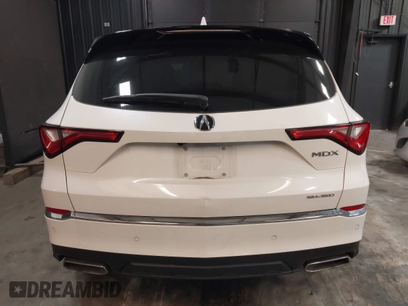 2023 Acura MDX w/Advance Package with VIN 5J8YE1H80PL022417, listed as a IAAI auction lot 41238478 with 19,132 mi miles. Bid and sale history available at carsss.com. Image 16.