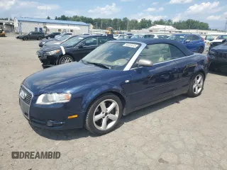 2007 Audi A4 3.2L with VIN WAUDH48H37K027071, listed as a Copart auction lot 66323415 with 226,240 mi miles and Salvage title. Bid and sale history available at DreamBid. Image 1.