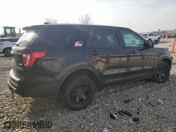 2016 Ford Utility Police Interceptor with VIN 1FM5K8AR8GGA19338, listed as a Copart auction lot 78817264 with 112,397 mi miles and Clean Title. Bid and sale history available at carsss.com. Image 3.