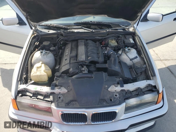 1998 BMW 3 Series 328iA with VIN WBACD4322WAV65078, listed as a Copart auction lot 48259125 with 158,640 mi miles and Salvage Title. Bid and sale history available at carsss.com. Image 12.