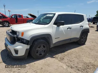 2019 Jeep Renegade Sport with VIN ZACNJBAB0KPJ73672, listed as a Copart auction lot 62553715 with 102,402 mi miles and Salvage title. Bid and sale history available at DreamBid. Image 1.
