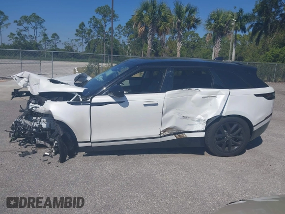 2025 Land Rover Range Rover Velar Dynamic SE with VIN SALYL2EX9SA802869, listed as a IAAI auction lot 41793091 with 5,614 mi miles and . Bid and sale history available at DreamBid. Image 15.