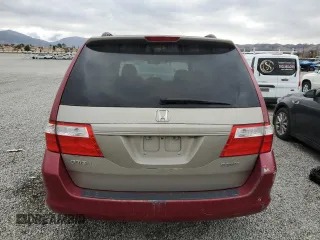 2005 Honda Odyssey EX-L with VIN 5FNRL386X5B413304, listed as a Copart auction lot 45020465 with 210,394 mi miles and Clean Title. Bid and sale history available at carsss.com. Image 6.