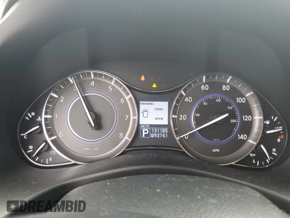 2012 Infiniti QX56 7-passenger with VIN JN8AZ2NFXC9517801, listed as a Copart auction lot 72724824 with 131,185 mi miles and Salvage Title. Bid and sale history available at carsss.com. Image 9.