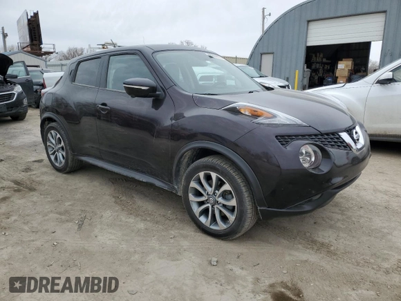 2015 Nissan Juke SL z VIN JN8AF5MV5FT551719, wystawiony jako Copart lot #48200805 z przebiegiem 64 278 mil mil oraz Szkoda całkowita • Salvage title. Historia ofert i sprzedaży dostępna na DreamBid. Obrazek 4.