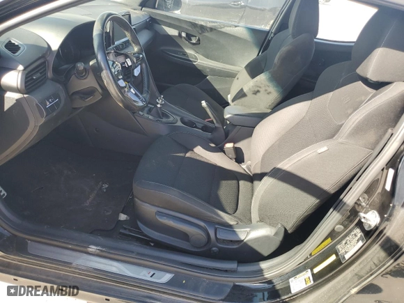 2019 Hyundai Veloster N with VIN KMHT36AH1KU001306, listed as a Copart auction lot 42715725 with 0 mi miles and Salvage Title. Bid and sale history available at carsss.com. Image 7.