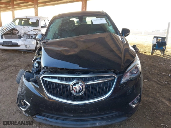 2020 Buick Envision Essence with VIN LRBFXCSAXLD193654, listed as a IAAI auction lot 41647144 with 32,989 mi miles. Bid and sale history available at carsss.com. Image 12.