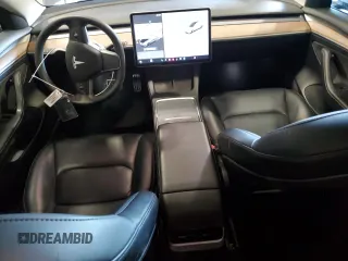 2022 Tesla Model 3 Performance with VIN 5YJ3E1EC6NF107912, listed as a Copart auction lot 46126545 with 31,389 mi miles and Salvage Title. Bid and sale history available at carsss.com. Image 8.