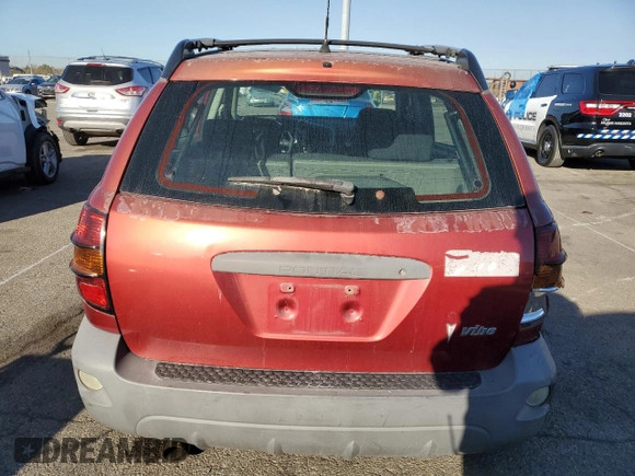 2004 Pontiac Vibe with VIN 5Y2SL62824Z445508, listed as a Copart auction lot 76160704 with 188,656 mi miles and Salvage Title. Bid and sale history available at carsss.com. Image 6.