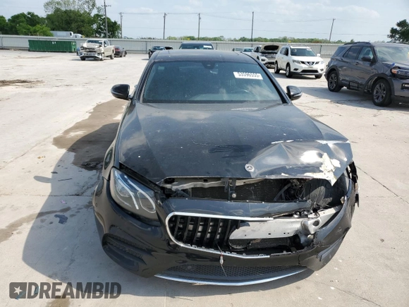 2018 Mercedes-Benz E-Class E 300 with VIN WDDZF4JBXJA445196, listed as a Copart auction lot 53596555 with 0 mi miles and Salvage Title. Bid and sale history available at carsss.com. Image 5.