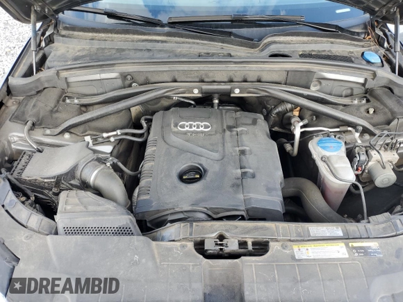 2015 Audi Q5 Premium Plus with VIN WA1LFAFP2FA036629, listed as a Copart auction lot 60836255 with 105,753 mi miles and Salvage title. Bid and sale history available at DreamBid. Image 12.