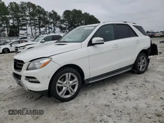 2015 Mercedes-Benz M with VIN 4JGDA0EB2FA468674, listed as a Copart auction lot 85495324 with 160,526 mi miles and Salvage Title. Bid and sale history available at carsss.com. Image 1.