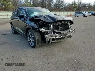 2022 Acura MDX w/Technology Package with VIN 5J8YE1H45NL037697, listed as a Copart auction lot 87416494 with 16,762 mi miles and Salvage Title. Bid and sale history available at carsss.com. Image 12.