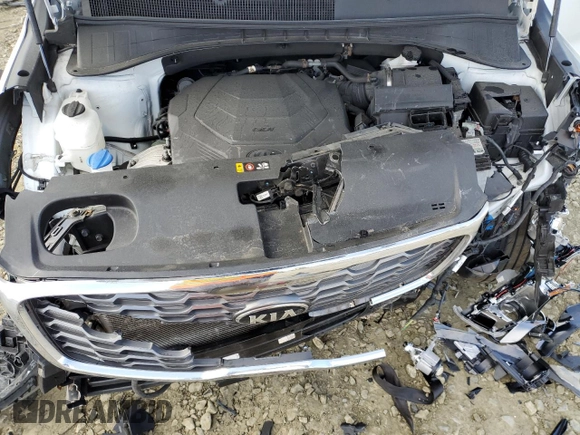 2019 Kia Sorento EX z VIN 5XYPHDA54KG533829, wystawiony jako Copart lot #52804435 z przebiegiem 121 139 mil mil oraz Szkoda całkowita • Salvage title. Historia ofert i sprzedaży dostępna na DreamBid. Obrazek 13.