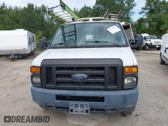 2012 Ford Econoline Cargo Commercial with VIN 1FTNE1EWXCDA09215, listed as a IAAI auction lot 42119854 with 141,625 mi miles and . Bid and sale history available at DreamBid. Image 6.