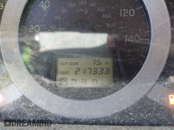 2008 Toyota RAV4 with VIN JTMZK33VX85016781, listed as a IAAI auction lot 41662569 with 217,333 mi miles. Bid and sale history available at carsss.com. Image 7.