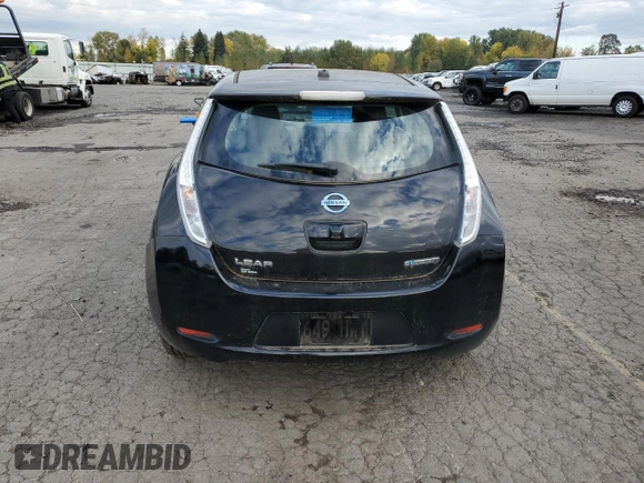 2013 Nissan LEAF SV with VIN 1N4AZ0CP5DC420043, listed as a Copart auction lot 77325664 with 72,963 mi miles and Clean title. Bid and sale history available at DreamBid. Image 6.