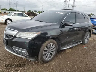 2014 Acura MDX Technology with VIN 5FRYD4H65EB009579, listed as a Copart auction lot 61182535 with 192,895 mi miles and Salvage title. Bid and sale history available at DreamBid. Image 1.