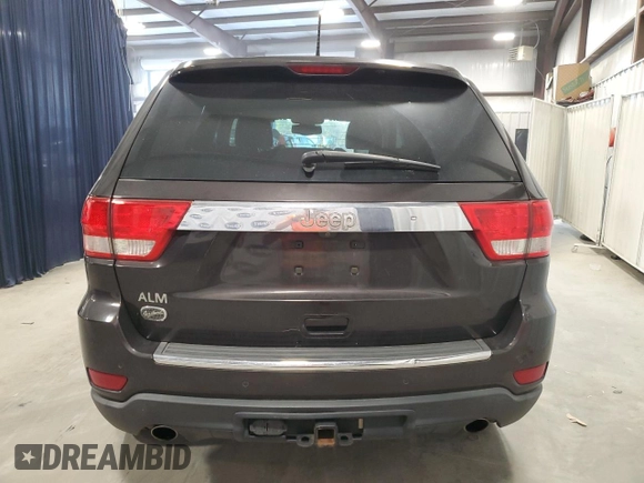 2012 Jeep Grand Cherokee Overland with VIN 1C4RJECT5CC277561, listed as a Copart auction lot 46573825 with 157,788 mi miles and Salvage Title. Bid and sale history available at carsss.com. Image 6.