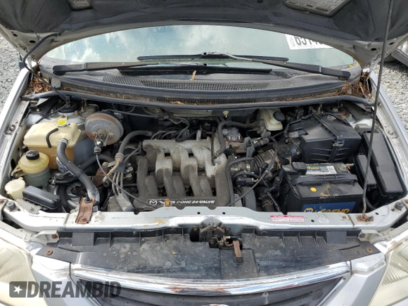 2000 Mazda MPV DX with VIN JM3LW28GXY0160334, listed as a Copart auction lot 65146065 with 137,432 mi miles and Clean title. Bid and sale history available at DreamBid. Image 12.