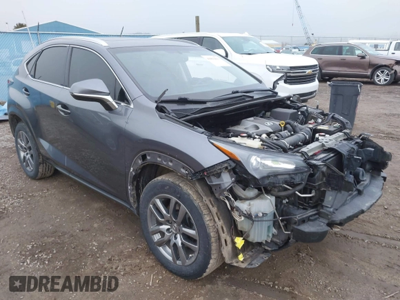 2016 Lexus NX 200t with VIN JTJBARBZ5G2052600, listed as a IAAI auction lot 41813813 with 154,423 mi miles and . Bid and sale history available at DreamBid. Image 1.