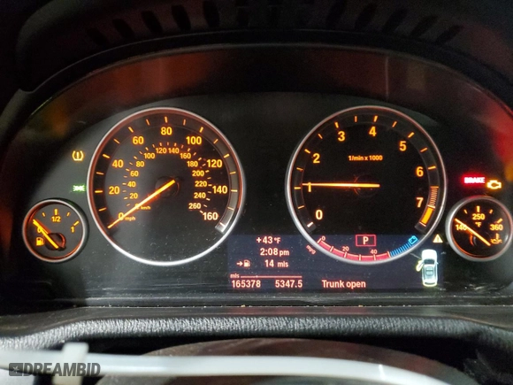 2011 BMW X3 28i with VIN 5UXWX5C53BL715445, listed as a Copart auction lot 88431615 with 165,378 mi miles and Salvage Title. Bid and sale history available at carsss.com. Image 9.