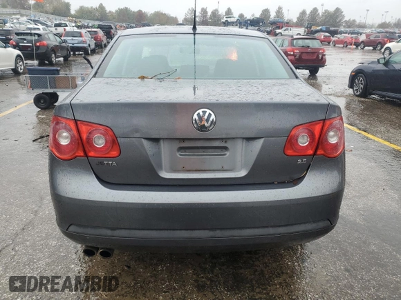 2007 Volkswagen Jetta 2.5 with VIN 3VWPF71K27M000687, listed as a Copart auction lot 78906974 with 165,322 mi miles and Salvage title. Bid and sale history available at DreamBid. Image 6.