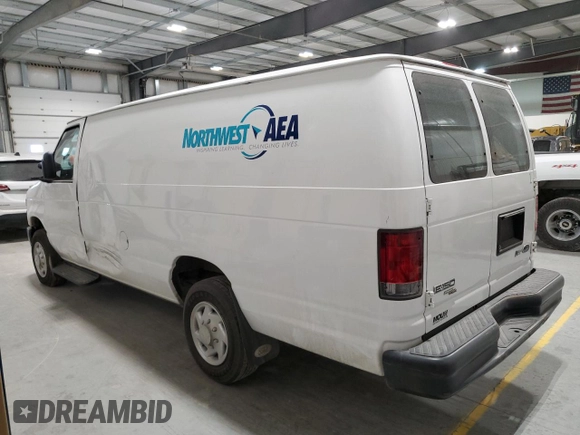 2014 Ford Econoline Cargo Commercial with VIN 1FTNS1EW6EDB20128, listed as a Copart auction lot 88894355 with 180,376 mi miles and Salvage Title. Bid and sale history available at carsss.com. Image 2.