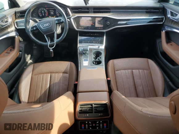 2019 Audi A6 Premium Plus with VIN WAUL2BF22KN095028, listed as a Copart auction lot 48983225 with 42,472 mi miles and Salvage Title. Bid and sale history available at carsss.com. Image 8.