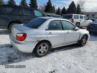 2004 Subaru Impreza Sedan (Natl) RS with VIN JF1GD67574H501682, listed as a Copart auction lot 45805955 with 210,819 mi miles and Salvage Title. Bid and sale history available at carsss.com. Image 3.
