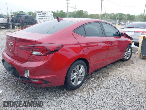 2020 Hyundai Elantra SEL z VIN KMHD84LFXLU063424, wystawiony jako IAAI lot #41900825 z przebiegiem 49 798 mil mil oraz . Historia ofert i sprzedaży dostępna na DreamBid. Obrazek 4.