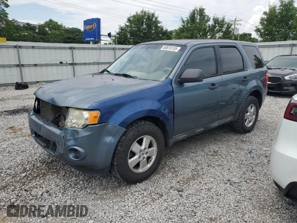 2010 Ford Escape XLS with VIN 1FMCU0C78AKD44185, listed as a Copart auction lot 60876155 with 157,399 mi miles and Salvage title. Bid and sale history available at DreamBid. Image 1.