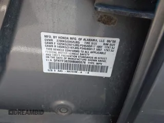 2009 Honda Pilot LX z VIN 5FNYF38209B005576, wystawiony jako IAAI lot #42441729 z przebiegiem 228 345 mil mil oraz . Historia ofert i sprzedaży dostępna na DreamBid. Obrazek 9.