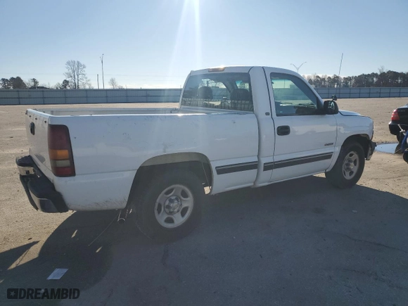 2002 Chevrolet Silverado 1500 with VIN 1GCEC14X32Z108069, listed as a Copart auction lot 89347285 with 242,436 mi miles and Salvage Title. Bid and sale history available at carsss.com. Image 3.
