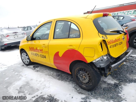 2018 Nissan Micra S with VIN 3N1CK3CP8JL257318, listed as a Copart auction lot 81937884 with NaN miles and Salvage Title. Bid and sale history available at carsss.com. Image 2.