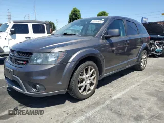 2015 Dodge Journey R/T with VIN 3C4PDCEG5FT669967, listed as a Copart auction lot 64494605 with 187,451 mi miles and Clean title. Bid and sale history available at DreamBid. Image 1.