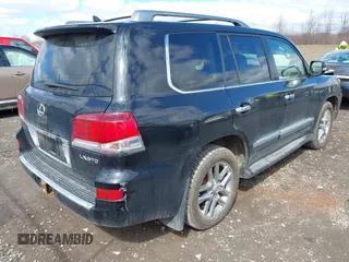 2013 Lexus LX 570 with VIN JTJHY7AX0D4124605, listed as a IAAI auction lot 41913053 with 141,389 mi miles and . Bid and sale history available at DreamBid. Image 4.