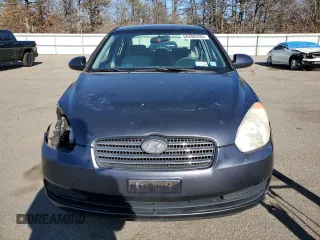 2007 Hyundai Accent GLS with VIN KMHCN46C07U085783, listed as a Copart auction lot 50498395 with 127,396 mi miles and Salvage Title. Bid and sale history available at carsss.com. Image 5.