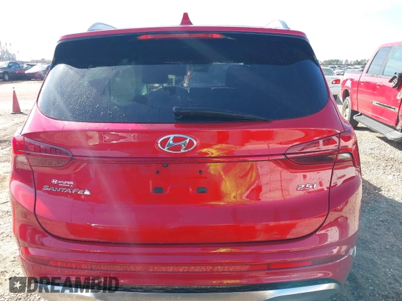 2022 Hyundai Santa Fe Calligraphy with VIN 5NMS54AL7NH419240, listed as a IAAI auction lot 41115173 with 46,436 mi miles. Bid and sale history available at carsss.com. Image 16.